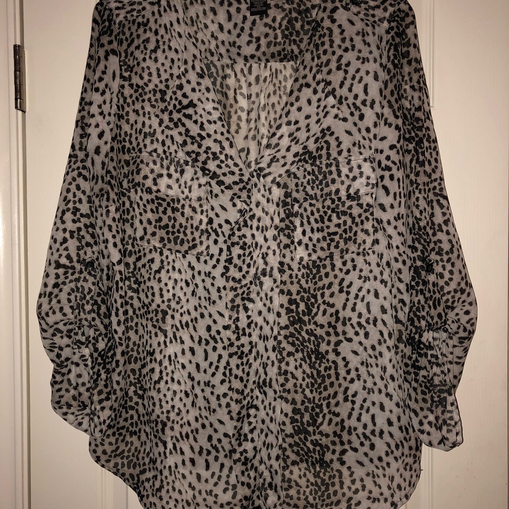 2XL Timing 3/4 sleeve boutique blouse